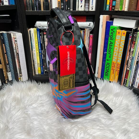 SPRAYGROUND NARUTO SHIPPUDEN SASUKE UCHIHA SPLASH BACKPACK - Picture 3 of 7